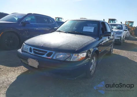 2000 Saab 9-3 Se from USA, damaged, VIN YS3DF58K5Y2015072